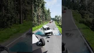 Cars vs water pit BeamNG.Drive