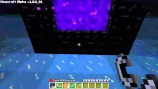 How To Get In To The Hell / Nether World In Minecraft