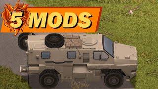 5 Military Vehicle Mods, Trucks, Tanks and More for Project Zomboid! Project Zomboid Mod Showcase