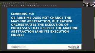 BID23 - Too many chefs in the kitchen An argument in favor of Program Execution Models, J.M.Monsalve