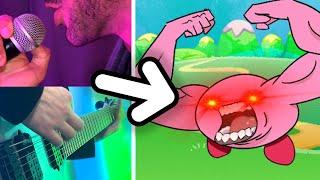 A heavy metal song about kirby decimating everything