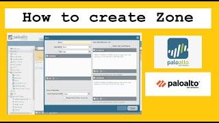 How to create zones in Palo Alto firewall | Default policy to allow traffic between zones