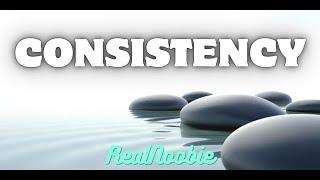 "Consistency" Lyric Video - RealNoobie