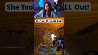 She Took Them ALL Out!  #twitchclips #rust #rustclips #shorts