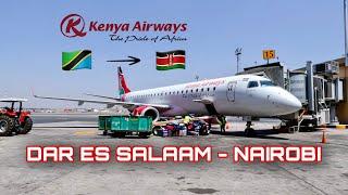 Trip Report | Kenya Airways | Dar Es Salaam  to Nairobi  | Embraer 190