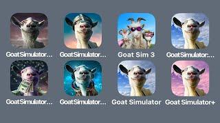 Goat Simulator: Goatz,Goat Simulator: Goat MMO Simulator,Goat Simulator 3,Goatville,Waste of Space