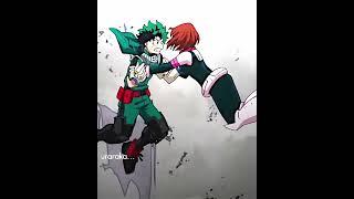 Deku and Uraraka  l Mha l Bnha l My hero academia l Boku no hero academia l Deku l Uraraka l Anime