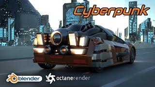 Blender Cycles Render Animation | Cyberpunk Faster