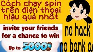 Cách chạy spin coin master | hack coin master |Lê Nhí coin master |cách hack spin