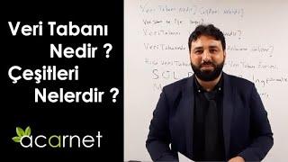 Veritabanı Nedir ? Çeşitleri Nelerdir ?