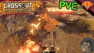 Crossout PvE Multiplayer Gameplay 2022 - PvE Battles 198 - No Commentary