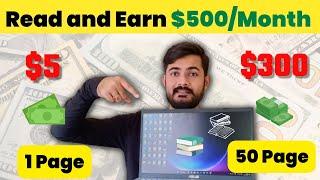 Get Paid $100 Daily By Reading Online Pages ( Earn Money Online 2023 ) Best Earning Platform 2023