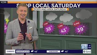 Chilly start to the holiday season around Portland