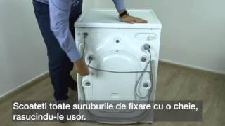 Masina de spalat rufe Beko - Unpacking