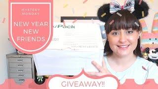 Disney Gift Exchange & Giveaway - New Year, New Friends - Mystery Funko Unboxing - Mystery Monday