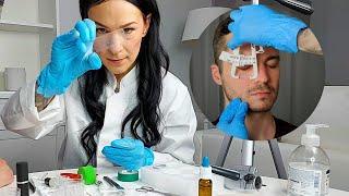 Face Analysis & Detailed Examination *ASMR Laboratory Roleplay*