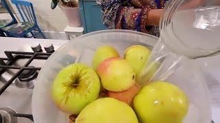 JUST FILL THE APPLES WITH WATER COUNTRY DESSERT SOAKED APPLES