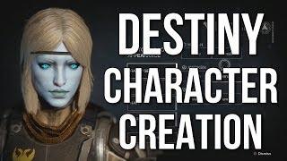 Destiny Character Creation & Classes (Destiny Gameplay PS4 Alpha)