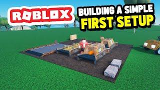 Building My FIRST SETUP in Roblox Oaklands