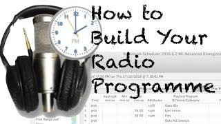 Building a Radio Programme in Radiologik Scheduler