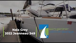 2022 Jeanneau Sun Odyssey 349 Boat Tour