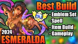 ESMERALDA BEST BUILD 2024 | TOP 1 GLOBAL ESMERALDA BUILD | ESMERALDA - MOBILE LEGENDS (Part 3)