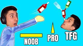 NEW TFG BOTTLE FLIP LEVEL! | Happy Wheels