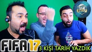 3 KİŞİ FIFA 17 FUTDRAFT TARİH YAZDIK!