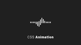 Cool Bar loading animation using CSS