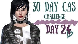 Симс 4: 30 Day Cas Challenge| Day 24 - Панк