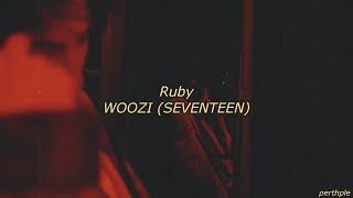 woozi (seventeen) - ruby lyrics