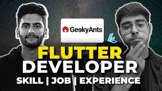 ‍ Flutter Developer at GeekyAnts! | Which Skills are required? | PRO Flutter Developer | SDE