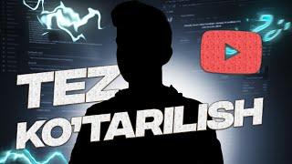 YouTubeda TEZ ko'tarilish - YOUTUBEdagi XATOLAR 