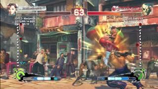 SSF4 AE [Chun Li] GOLD Madjestik vs Xx PurE Ev1L xX [Sagat]