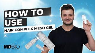 How To Use MD Plus Bio Professional Hair Care Meso FN Gel