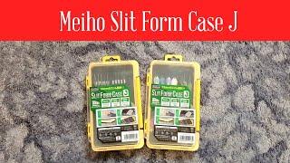 Обзор рыболовной коробки Meiho Slit Form Case J