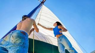 We Set Sail North on Our Wooden Boat (CATCH & COOK) — Sailing Yabá 273