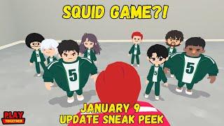 SQUID GAME x PLAY TOGETHER! January 9 Update Sneak Peek (Play Together Game)