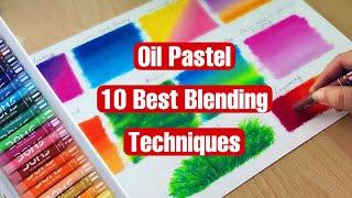 10 Best Oil Pastel Techniques to Improve Your Artwork | DOMS Oil Pastels Full Tutorial