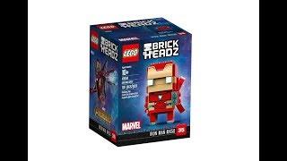 Конструктор LEGO Brick Headz -Железный человек MK50 (41604)