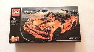 Сборка и обзор LEGO Technic 42093 Chevrolet Corvette ZR1