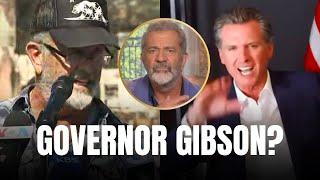 Mel Gibson DESTROYS Gavin Newsom - Will He Run for Governor?!