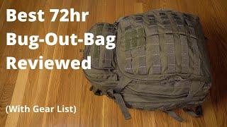 The Best 72hr Bugout Bag Reviewed (with gear Demo)