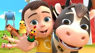 Canción de la Familia Dedo Animal (Versión Granja) Lalafun Canciones Infantiles y Música para chicos