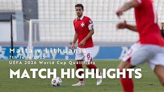 Malta vs Lithuania June 2025 Match Highlights