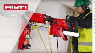 HOW TO use the Hilti DD 150 coring tool for rig-based wet drilling in concrete