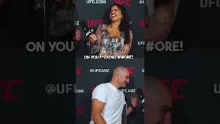 Sean Strickland speaks on his friendship with Nina Drama LOL #shorts #UFC #mma