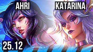 AHRI vs KATARINA (MID) | EUW Master | 25.12
