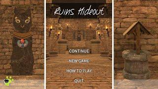 Ruins Hideout Escape Game 脱出ゲーム 攻略 Full Walkthrough (BlackCatJP)