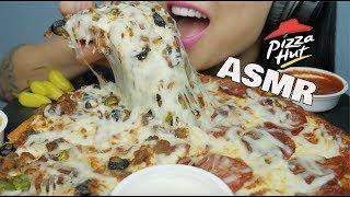 ASMR PIZZA HUT (EATING SOUNDS) | SAS-ASMR